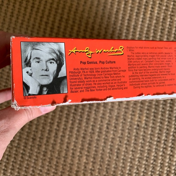 Vintage Andy Warhol Puzzle 🧩 🌸 - Picture 3 of 4